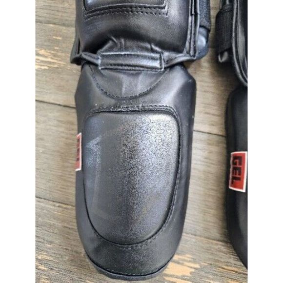 REVGEAR Headgear Size Large Gel Shin Guards Size Small Set‎ Kickboxing MMA Kick - Picture 10 of 16